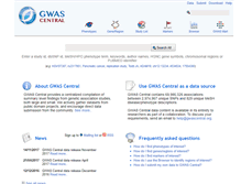 Tablet Screenshot of gwascentral.org